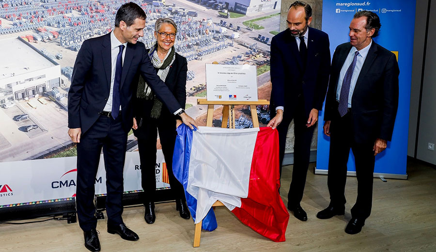 Inauguración de CEVA Logistics en Marsella (Francia)