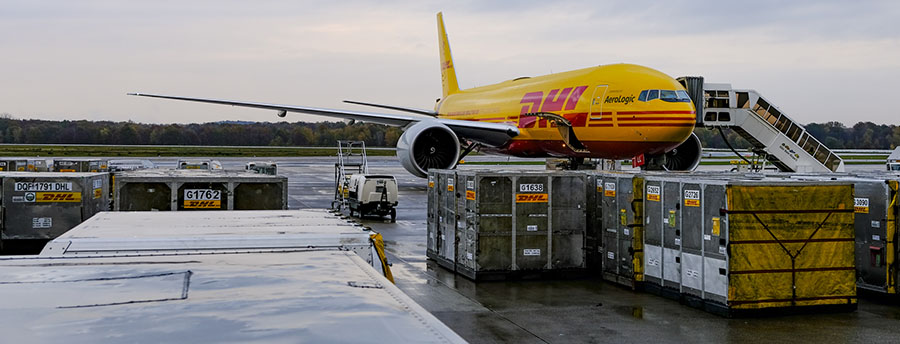 Hub DHL Express en el aeropuerto de Colonia-Bonn