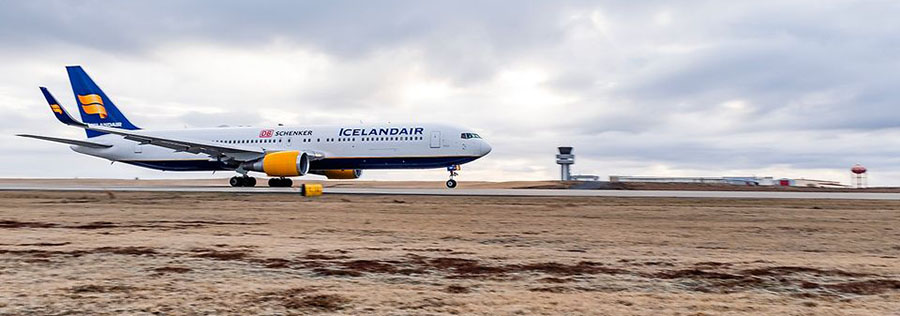 Avión de Icelandair reconvertido en carguero para DB Schenker