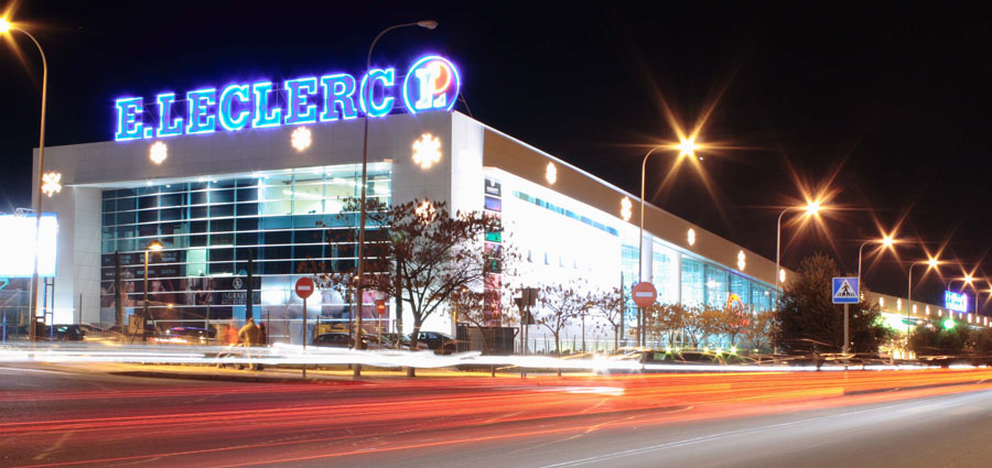 Supermercado E.Lecrerc en París (Francia)