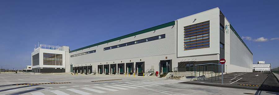 Plataforma logística construida por Prologis