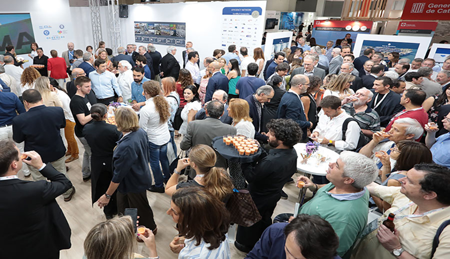 Stand del Puerto de Barcelona en el SIL 2019