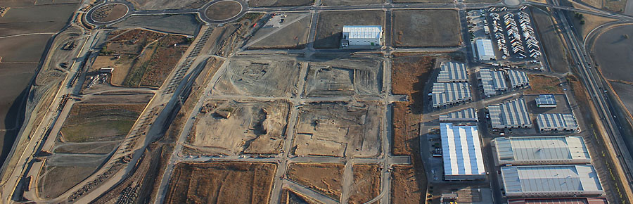 Vista aérea de Plataforma Central Iberum