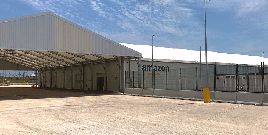 Nave logística de Amazon en Málaga