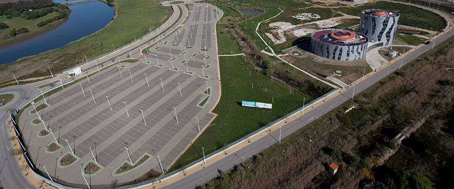 Vista aérea del Área Logística de Algeciras