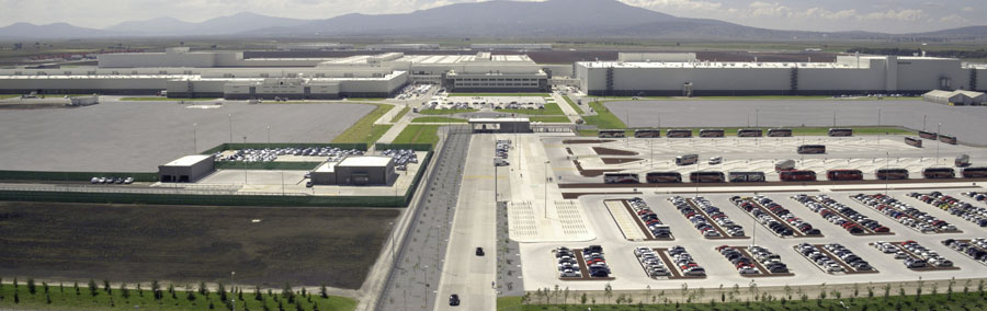 Planta de Audi en México, gestionada por Bergé