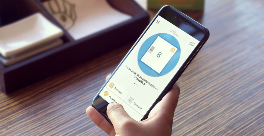 Citibox, app para recoger pedidos de compras online
