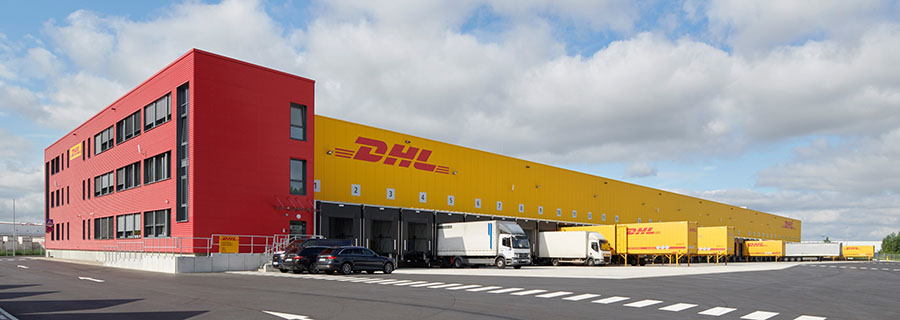 Centro de carga aérea de DHL en Hannover (Alemania)