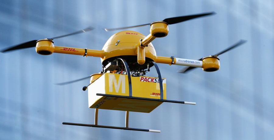 Drones para el reparto urbano