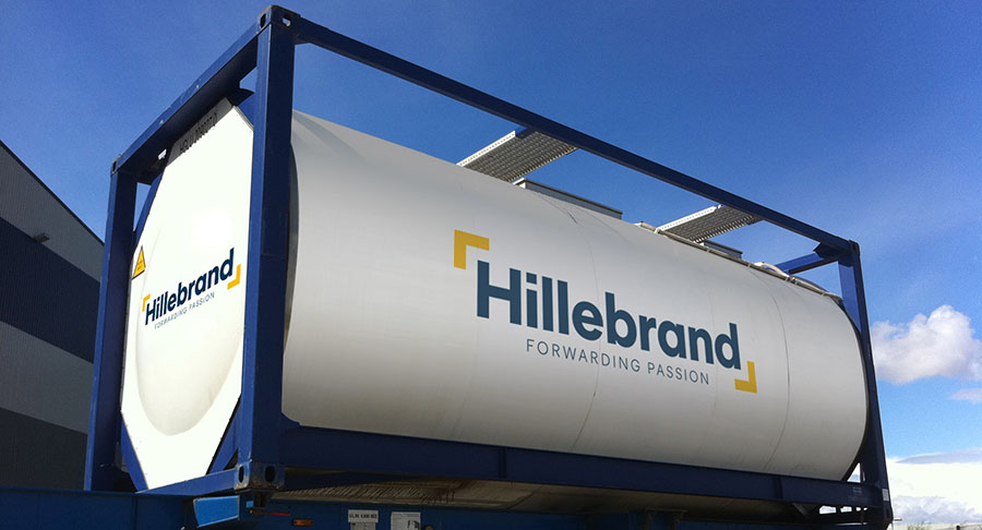 Cisterna de la empresa Hillebrand