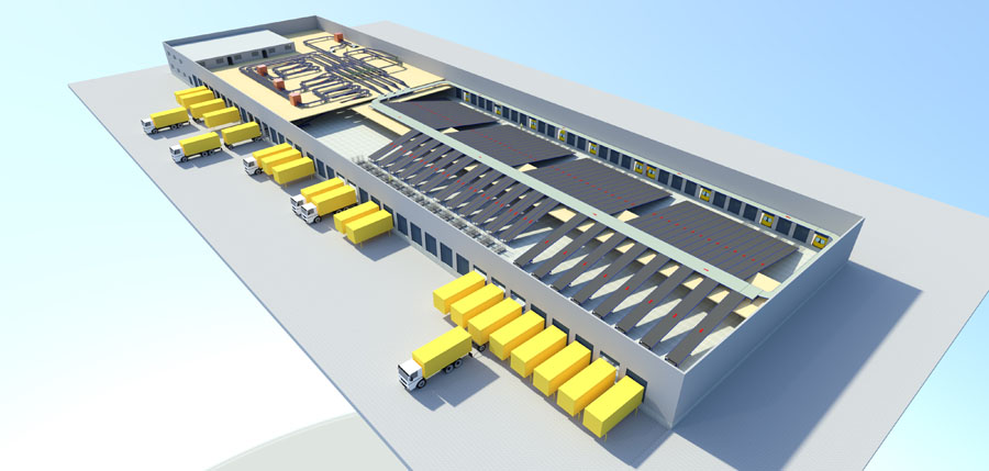 Proyecto del centro de distribución regional de Swiss Post