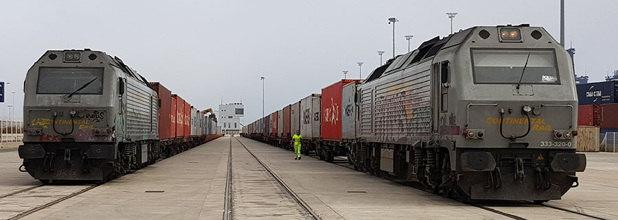 Terminal ferroviaria en Puerto Bahía de Algeciras