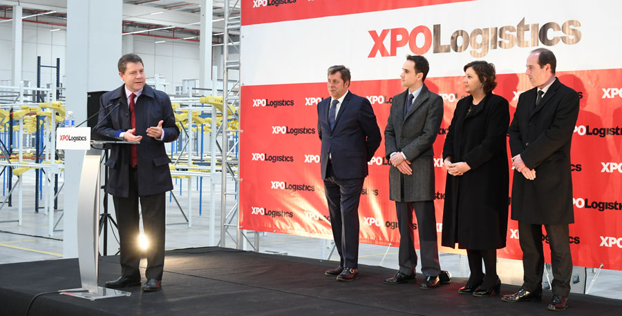 Emiliano García-Page en XPO Logistics